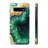 Green Geode in Watercolor - Impact Resistant Phone Case Samsung Galaxy S10 Plus Matte